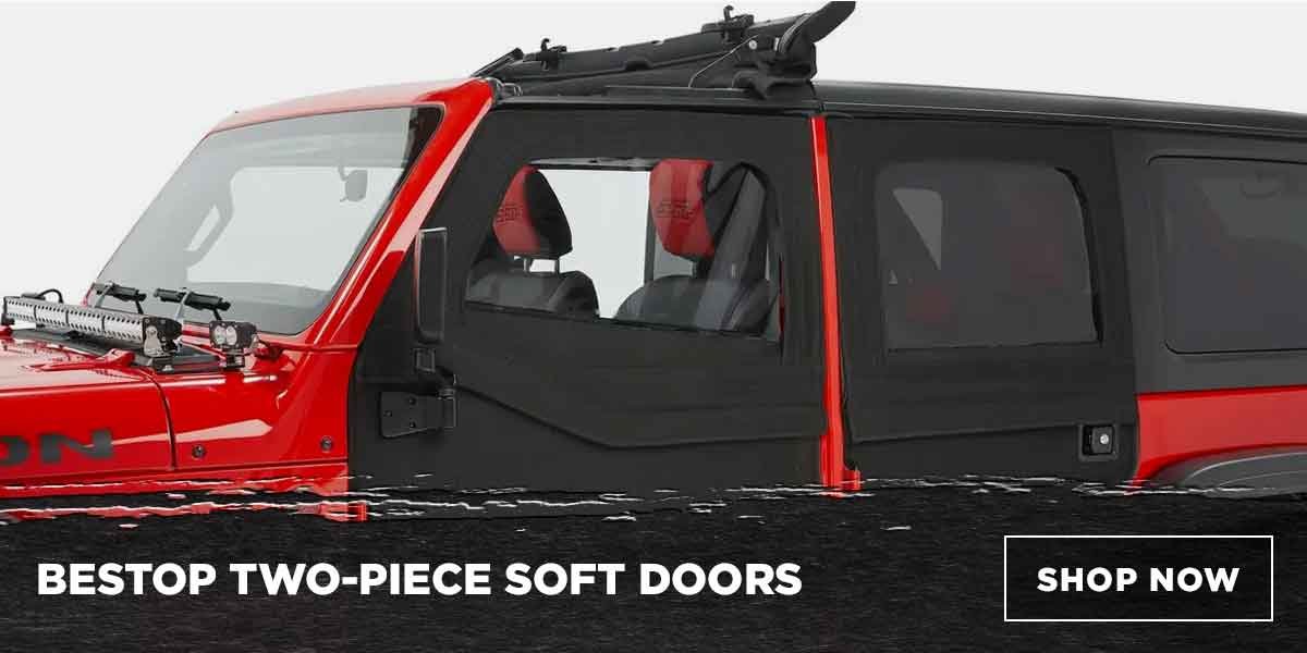 Bestop Two-Piece Soft Doors