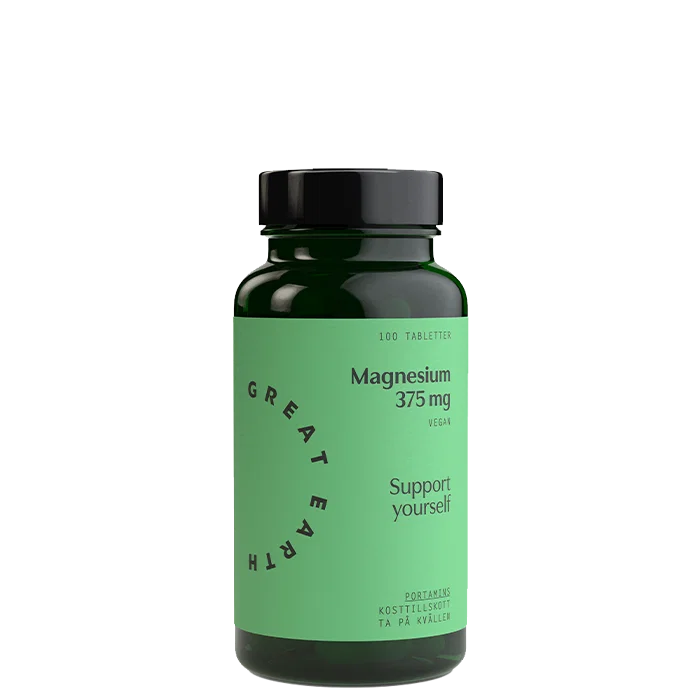 Magnesium 375 mg, 100 tabletter