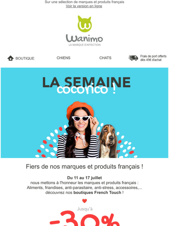 La semaine COCORICO ! Jusqu'à -30% 