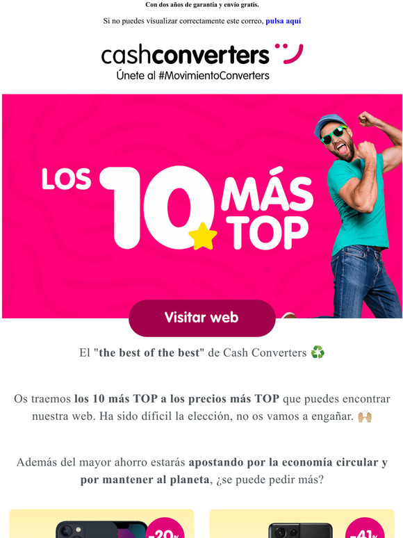 Cash Converters Aff ES Lo mejor al mejor precio 😊 Milled