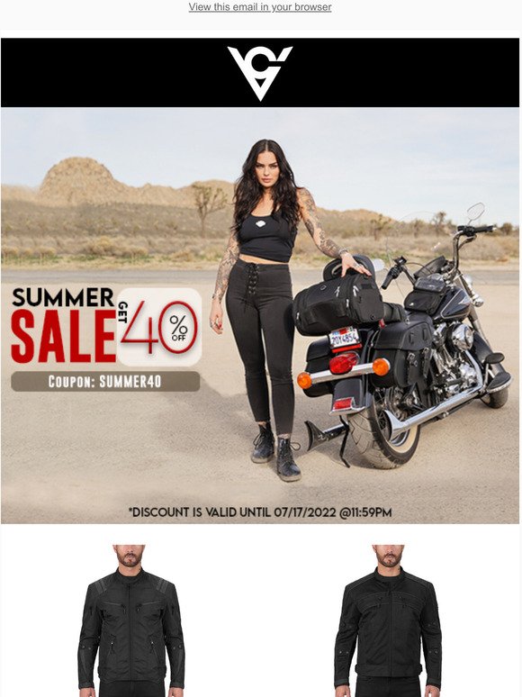 Summer Sale - Get 40% Off Storewide