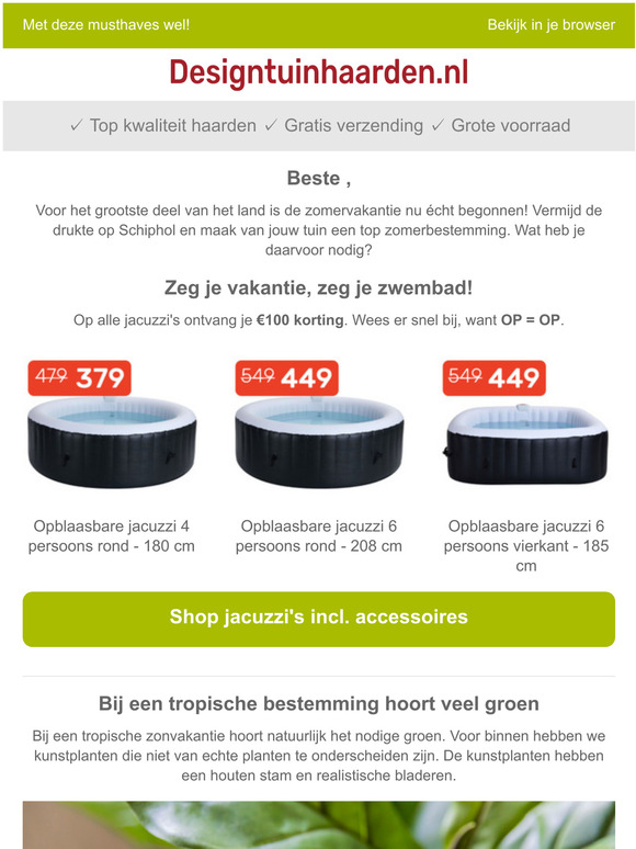 Is jouw huis & tuin dé vakantiebestemming van dit jaar? 🌴