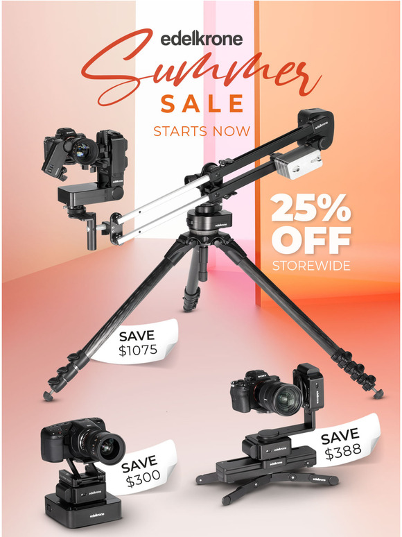 25% OFF Summer Sale STARTS NOW! 🎉