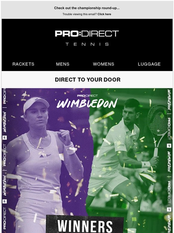 Wimbledon Winners 🍓🏆