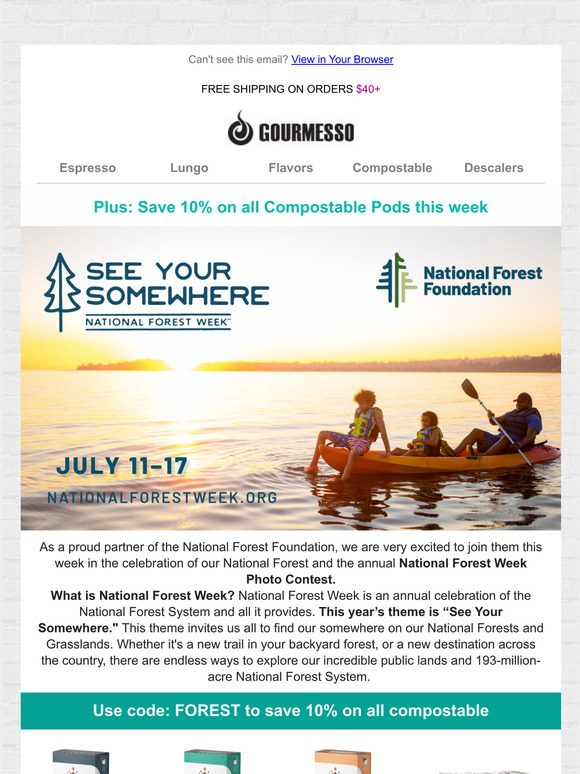 Celebrate our National Forests + Save 10% 🌲