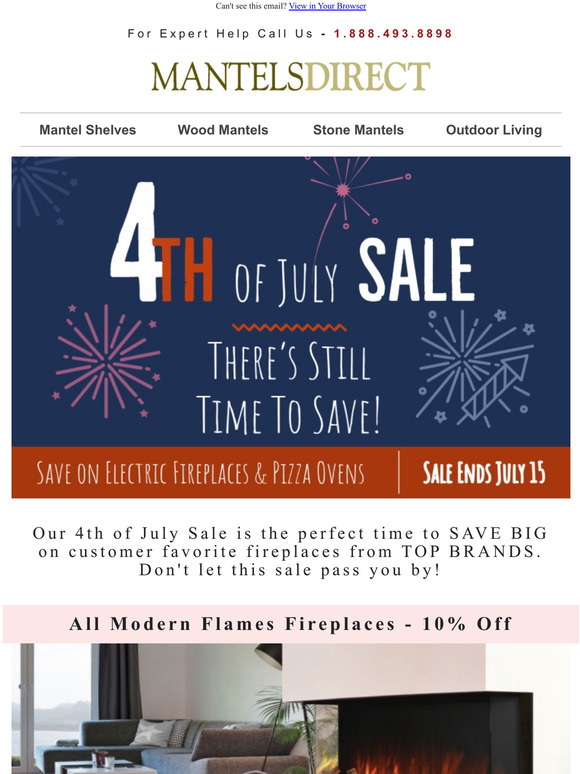 4th of July Sale Ends Soon!