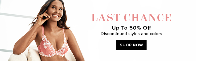 Wacoal: LAST CHANCE Up To 50% Off Discontinued Styles And Colors