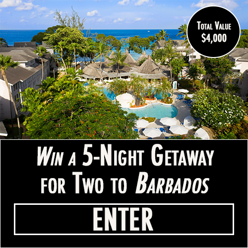 Win a 5-Night All-Inclusive Stay for Two to The Club Barbados ($4,000 Value)!