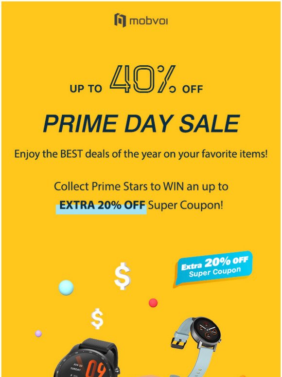 Prime Day Alert⚡️| Up to 40% OFF