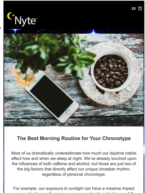The Best Morning Routine For Your Chronotype ☕