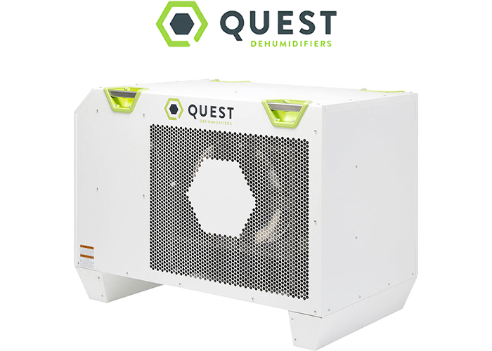 quest 506 pint overhead dehumidifier