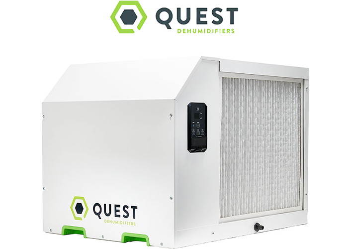 quest overhead 355 pint overhead dehumidifier