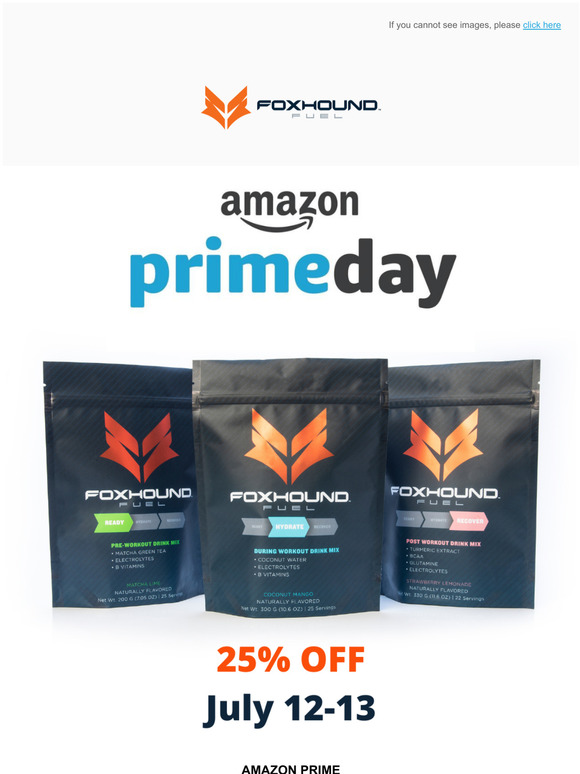 🦊⚔️ Amazon Prime Day - 25% OFF + FREE SHIPPING 🦊⚔️