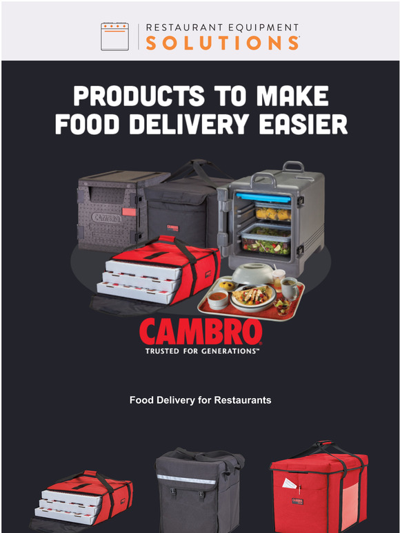 Food delivery can be difficult, but it doesn't have to be.