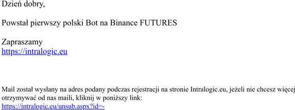Intralogic Futures Bot (Binance Futures)