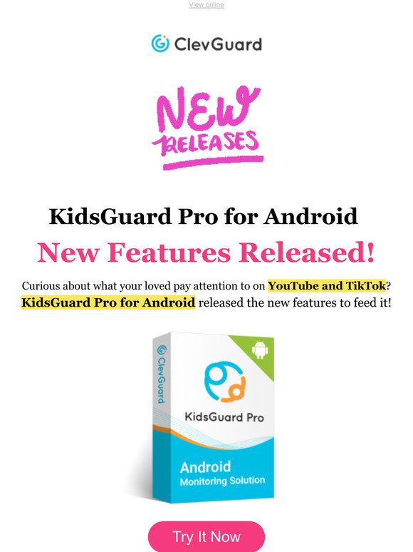download the new version for android ClevGuard Software
