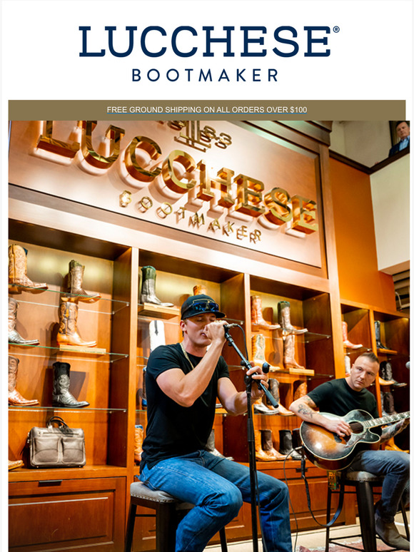 Lucchese Boot Co. Parker McCollum X Lucchese Milled