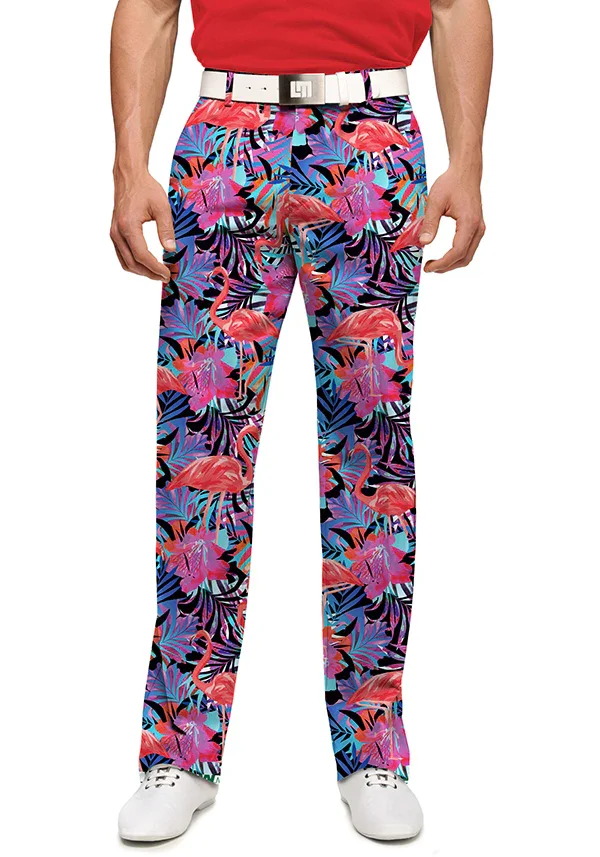 These Pink Tarzan Leggings make the cutest golf outfit! #LoudmouthNation