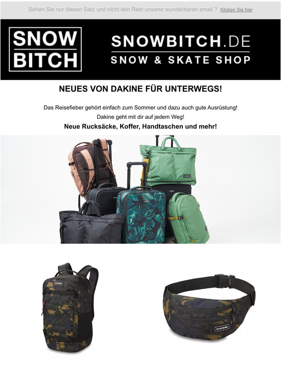Neues von Dakine für Unterwegs!