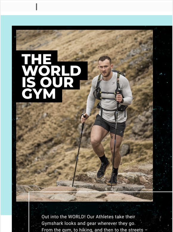 Gymshark Gymshark athletes take the gym to the world Milled