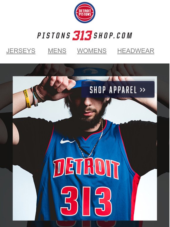 Pistons 313 Shop: Score big in style with Pistons Summer League gear!