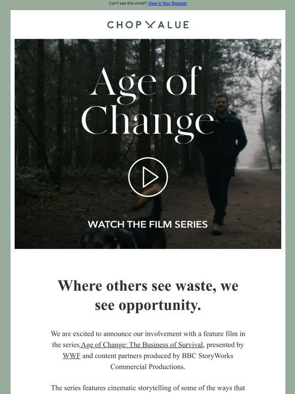 Watch our Story on BBC StoryWorks Series | Age of Change: Business of Survival