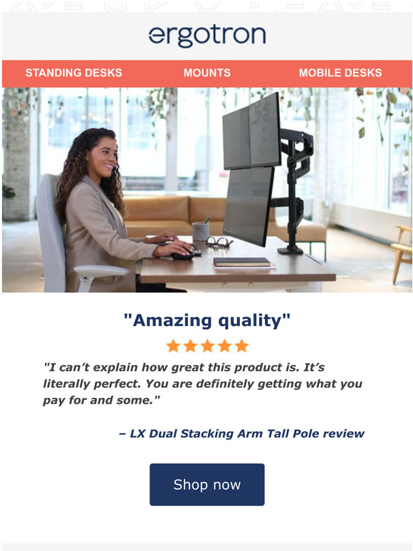 The Monitor Arm One Reviewer Called “Literally Perfect”