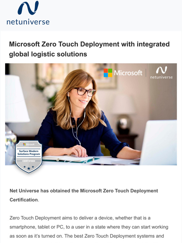 Do you know Microsoft Zero Touch Deployment ?