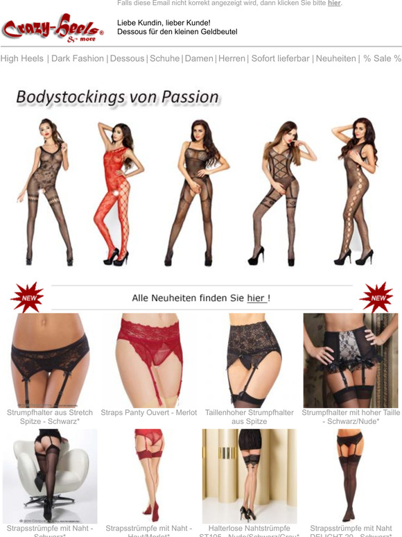 Dessous ❤️ für den kleinen Geldbeutel