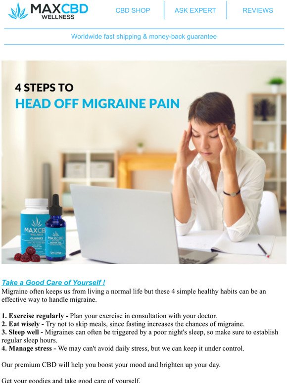 4 Habbits to Help You Handle Migraine