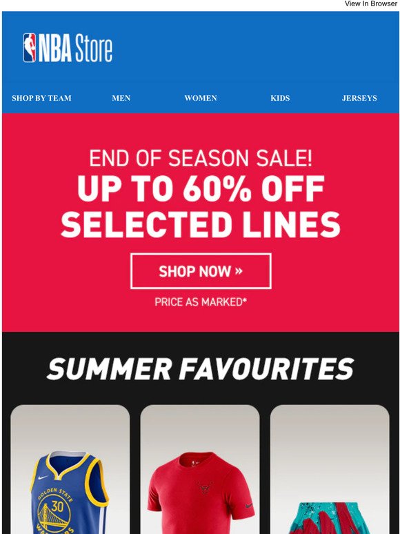 Summer Essentials >> End Of Season Sale!
