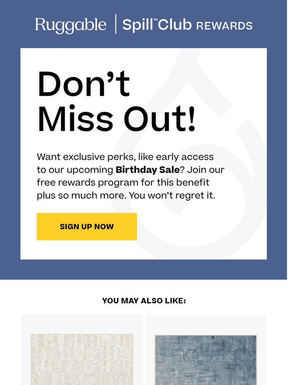 Ruggable Get Early Access to Our Biggest Discount of the Year Milled