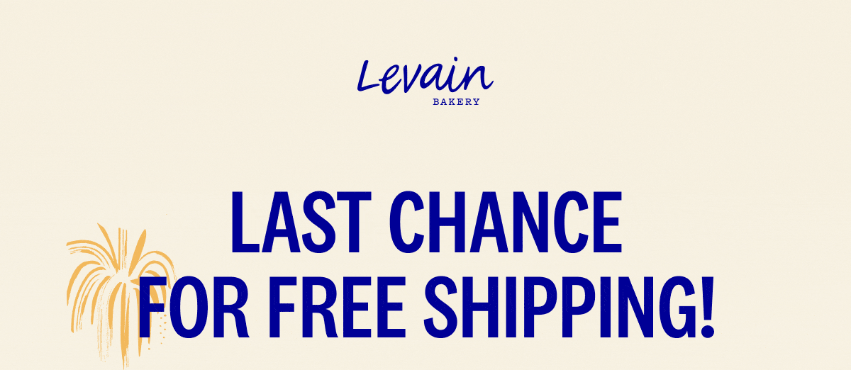 Last Chance for Free Shipping!