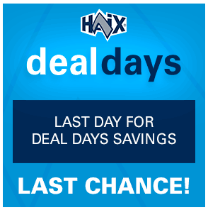 Last Chance for Deal Day Savings & Free Shipping Sitewide!