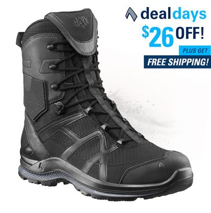 Save $26 on HAIX Black Eagle Athletic 2.0 T High Side Zip plus Get Free Shipping
