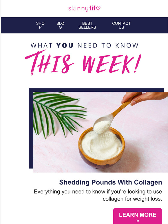 SkinnyFit 📖 Guide How to Use Collagen for Weight Loss Milled