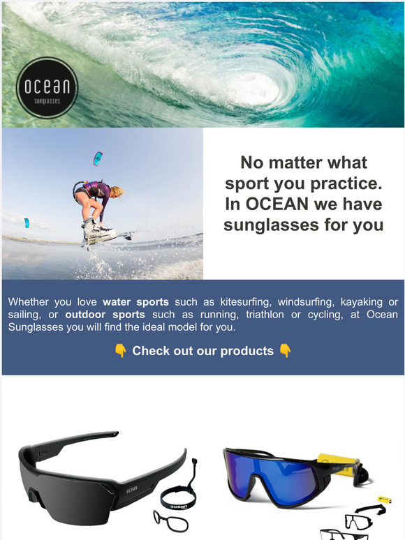💥 Tell me what sport you practice and I will tell you which sunglasses you need