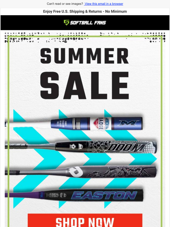 Check Out Our Summer Bat Sale!
