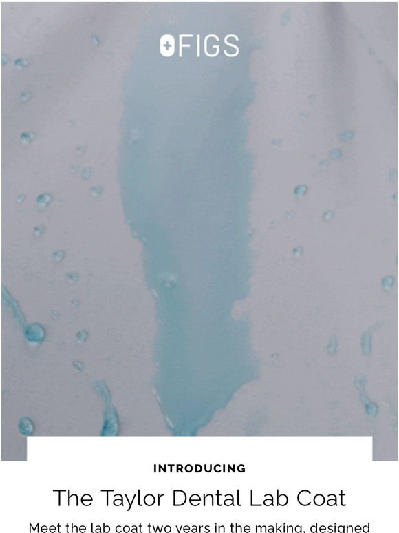 FIGS NEW — THE TAYLOR DENTAL LAB COAT Milled