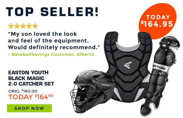 Easton | Black Magic 2.0 Catcher's Set | Youth