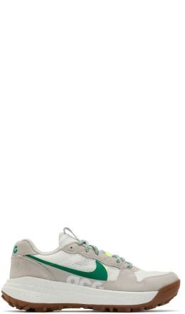 Nike - Taupe & Green 'ACG' Lowcate Sneakers
