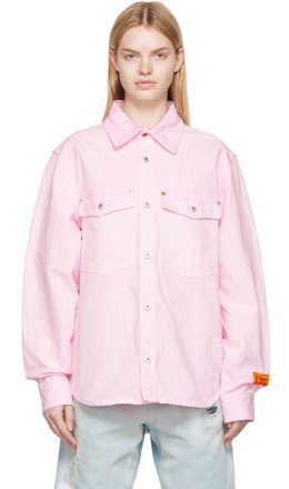 Heron Preston - Pink Cotton Shirt