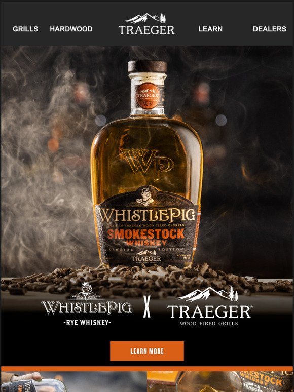 Traeger x WhistlePig Whiskey