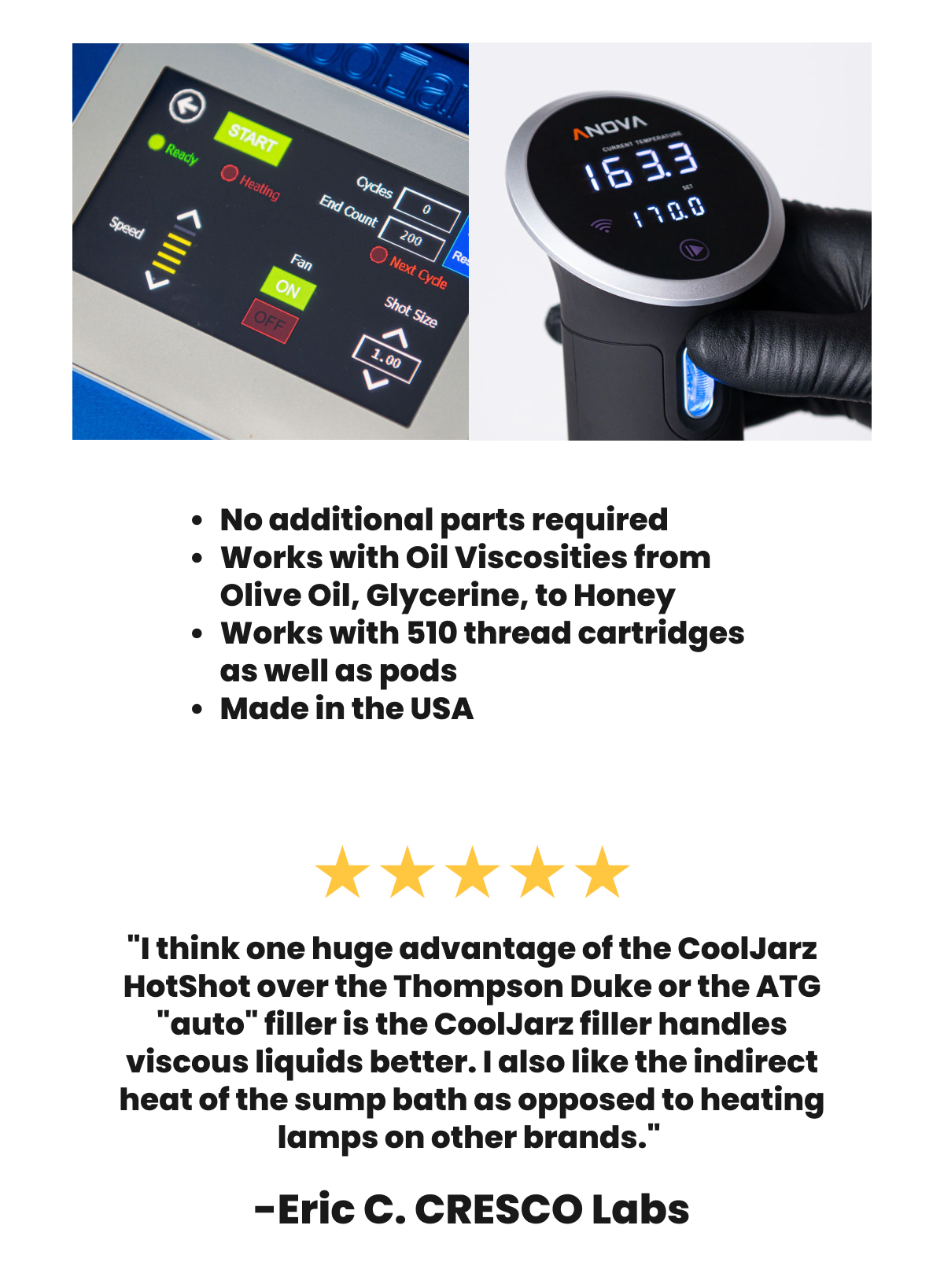 CoolJarz The allnew, totallyredesigned HotShot 1500 Milled