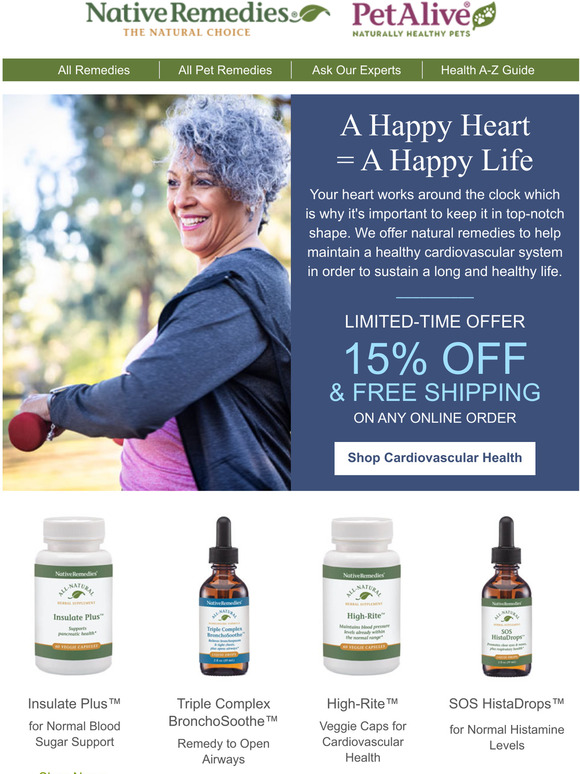 Native Remedies a CHAMPION In Cardio Health Milled