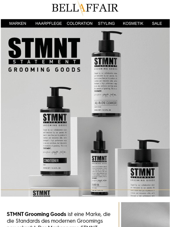 Make your Statment: STMNT Grooming Goods 🖤