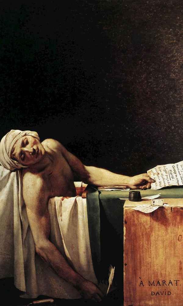 Jacques-Louis David: The Death of Marat