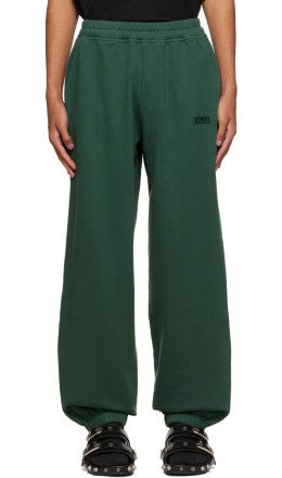 VETEMENTS - Green Cotton Lounge Pants