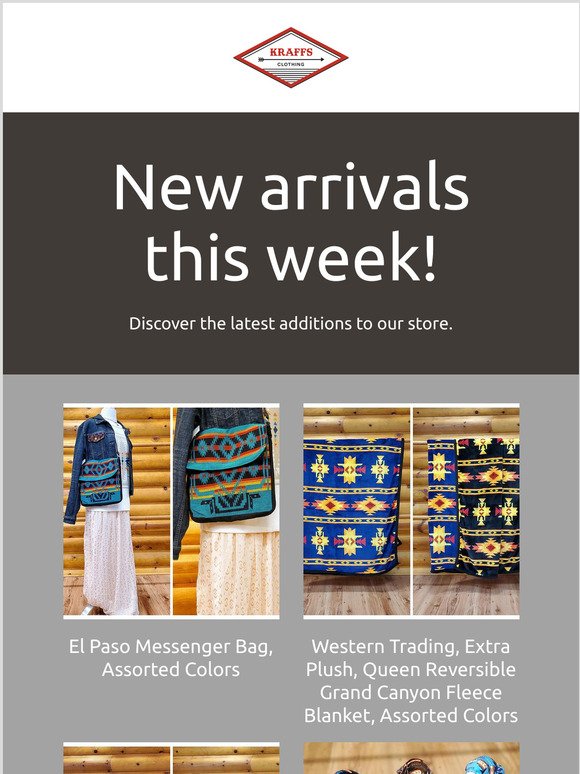 Shop this week's new arrivals!