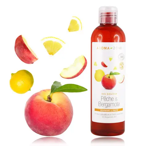 Image of Gel douche Pêche Bergamote - 4€20